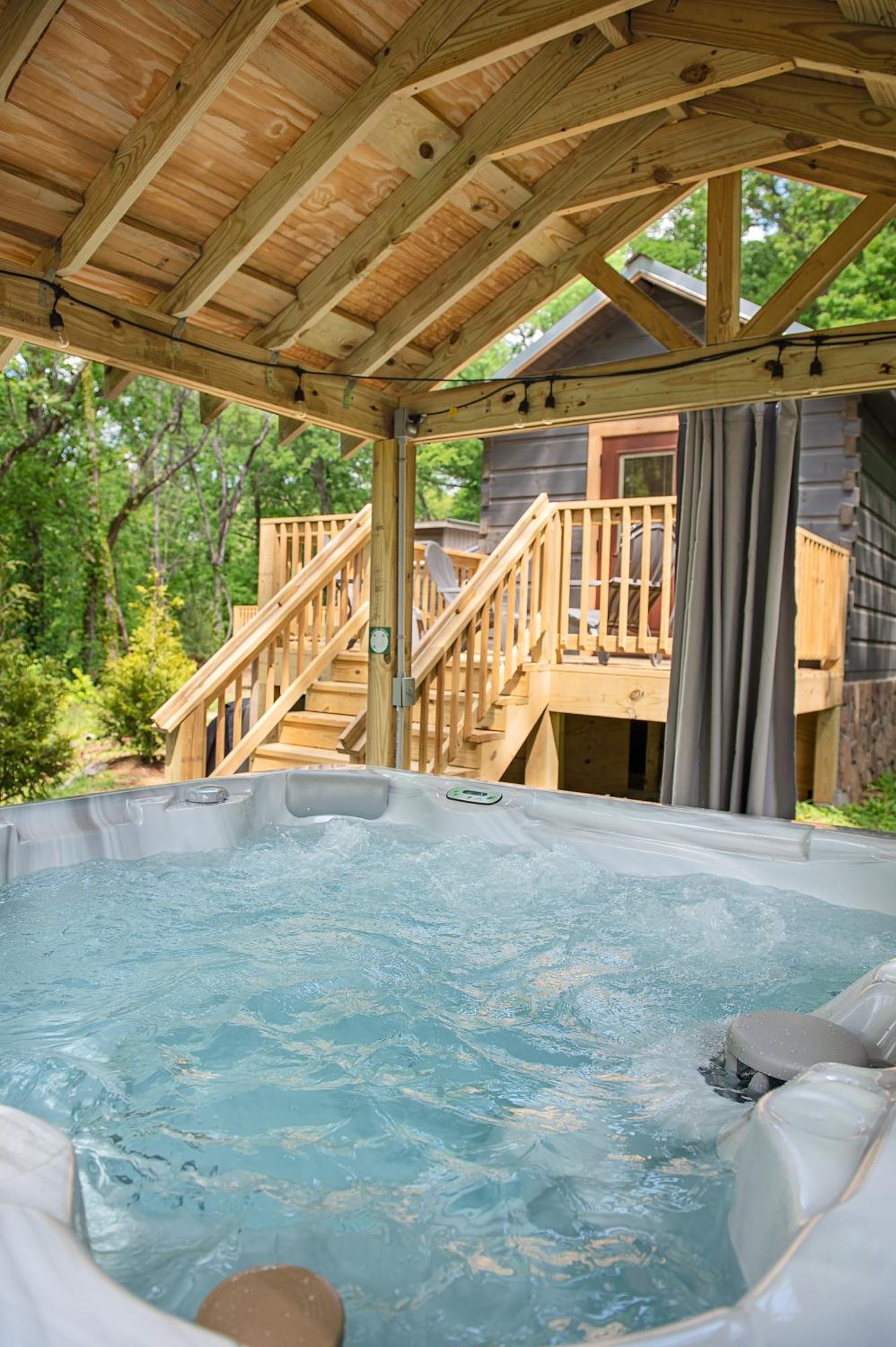 Jake Cabin Luxury Hot Tub Cabin Near Downtown Chattanooga Exterior photo